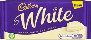 Cadbury White Chocolate Bar 180G 3685