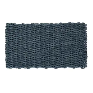 Rope Mat Navy  / Rectangle 45 W x 75 L cm