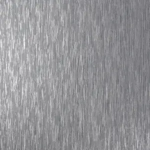 GoodHome Ciral Dark grey Metallic effect Striped Textured Wallpaper