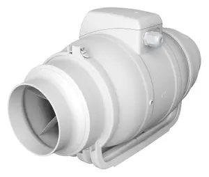 Typhoon 125mm Mixed Flow Inline Extractor Fan Double Speed