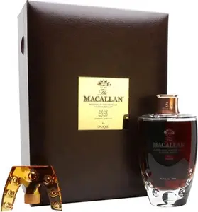 Macallan 55 Year Old Lalique Crystal Decanter Speyside Whisky