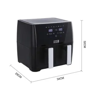 Living And Home 8 Air Fryer Black