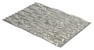 Expamet Galvanised Steel Jointing plate (L)152mm (W)114mm, Pack of 10