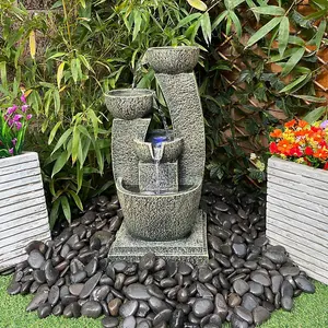 Medium Aztec Modern Mains Plugin Powered Water Feature