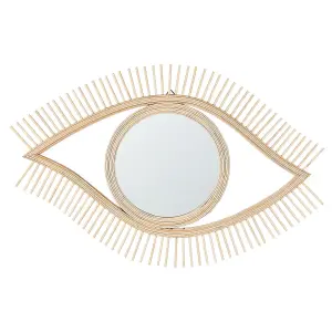 Wall Mirror SOYOPA Bamboo Wood Natural