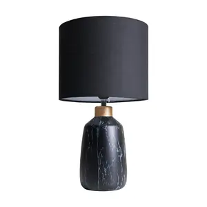 Metal Table Lamp Black