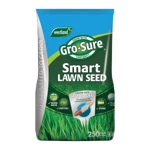 Gro-Sure Smart Lawn Seed Coated with Aqua Gel Technology 250m2