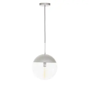 Interiors by Premier Revive Chrome Finish Pendant Light