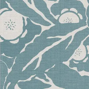 Next Optimism Floral Blue Wallpaper