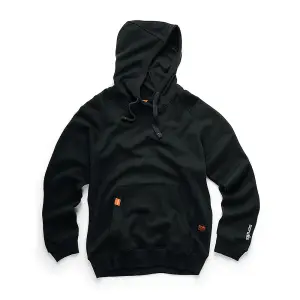 Scruffs Eco Worker Hooded Jumper Black - S