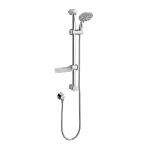 Shower Slide Rail Kit with Soap Tray and Six Mode Shower Head Handset