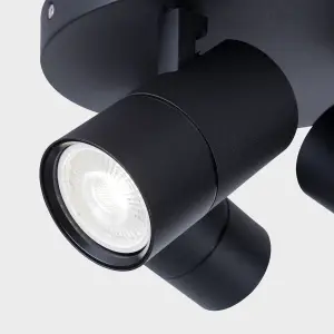 Harper Living 3 light Spot light, Black