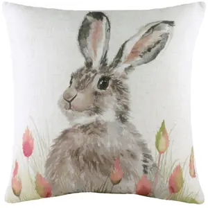 Evans Lichfield Hedgerow Hare Hare Feather Rich Cushion