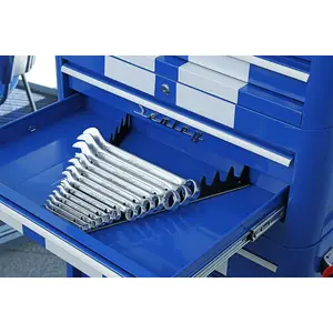 425mm 20 Spanner Sharks Teeth Tool Rack - Drawer Strip Tidy Management Organizer