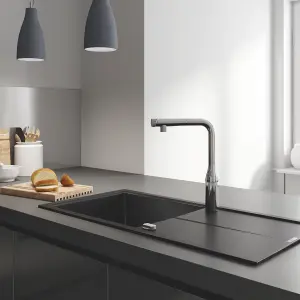 Grohe SmartControl Chrome-plated Kitchen Pull-out spray mono mixer Tap