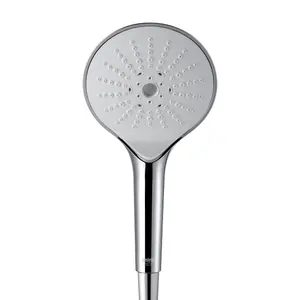 Mira Chrome effect Rear fed High pressure Digital Exposed valve Adjustable HP/Combi Shower