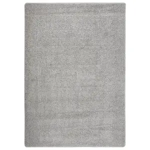 Berkfield Shaggy Rug Light Grey 160x230 cm Anti Slip