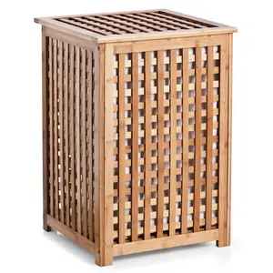 Wood Cabinet Laundry Hamper