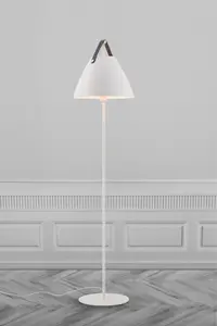 Nordlux DFTP Strap Indoor Living Dining Bedroom Floor Lamp In White (Height) 153.7cm