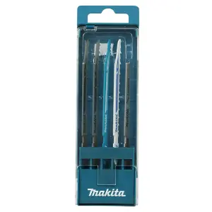 Makita B-48527 5 Piece Jigsaw Blades Super Express Long Life Blades Wood Metal