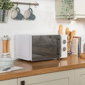 Russell Hobbs Honeycomb Microwave 17 Litre 700W White Manual RHMM715