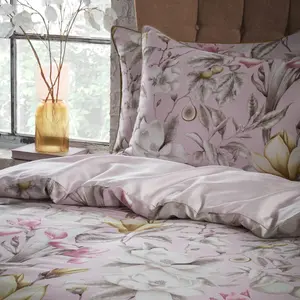 EW by Edinburgh Weavers Lavish Floral Cotton Sateen Duvet Cover Set