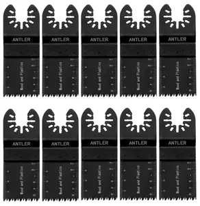 Antler QAB35CB10 10 Oscillating Multi Tool 35mm Coarse Blades Pack of 10