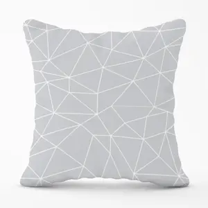 Geometric Triangle Pattern Cushions 60cm x 60cm