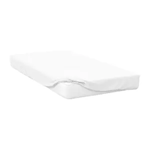 Belledorm 200 Thread Count Egyptian Cotton Ultra Deep Fitted Sheet White (Superking)