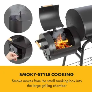 Offset Smoker & Grill