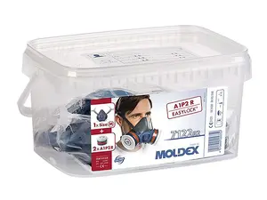 Moldex - Series 7000 Half Mask (Medium) + 2 x A1P2 R Filters + Storage Box