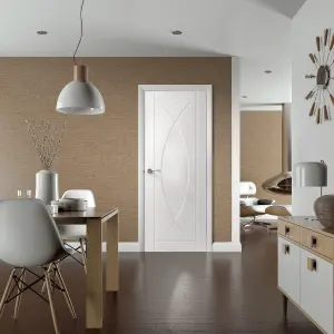 Internal Pesaro White Primed Door 2040 x 926 x 40mm