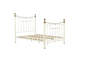 Birlea Bronte Double Bed Frame In Cream