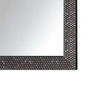 Beliani Glam Wall Mirror AJACCIO Silver