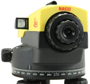 Leica Geosystems NA532 Automatic Optical Level 32x magnification 5 Series with Case 360 Degree Rotation