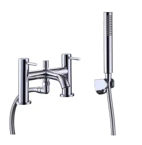 Aquarius RF-Series Bath Shower Mixer Tap inc Kit Chrome