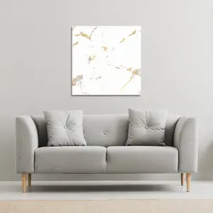 Gold Marble (Canvas Print) / 101 x 101 x 4cm