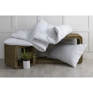 Belledorm Duck Feather Hotel Suite Pillow White (75cm x 48cm)