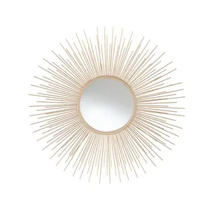 Valeer Accent Mirror Gold