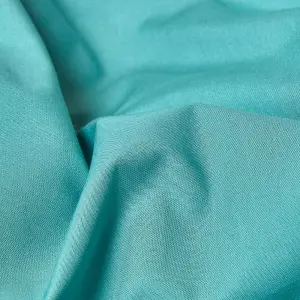 Homescapes Teal Egyptian Cotton Flat Sheet 200 TC, King