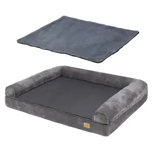 Hundebett Dog Beds Bolster Cushion 24cm H x 135cm W x 100cm D