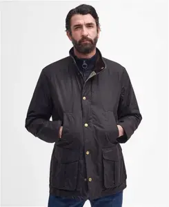 Barbour Hereford Waxed Jacket Rustic XL