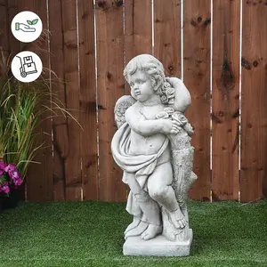 Large Cherub Statue 'Spring' Edition