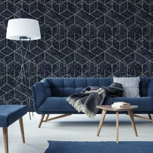 Superfresco Hestia Geometric Wallpaper