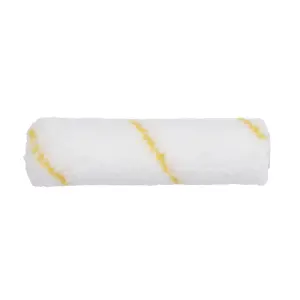 GoodHome Short Pile Microfibre Roller sleeve, Pack of 2, (L)100mm