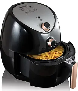 Rose Gold 1500W 4.3 Litre Manual Air Fryer