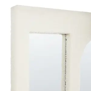 Wall Mirror MARCIGNY Boucle Off-White