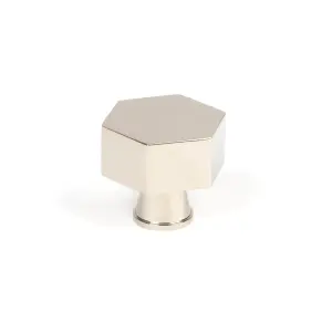 From The Anvil Polished Nickel Kahlo Cabinet Knob - 38mm