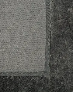 Shaggy Area Rug 80 x 150 cm Dark Grey EVREN