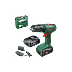 Bosch 18V Li-ion Cordless Combi drill (2 x 2Ah) - EasyImpact 18V-40